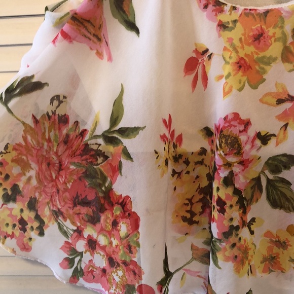 Speed Limit MPH Floral Crop Top - Picture 3 of 5